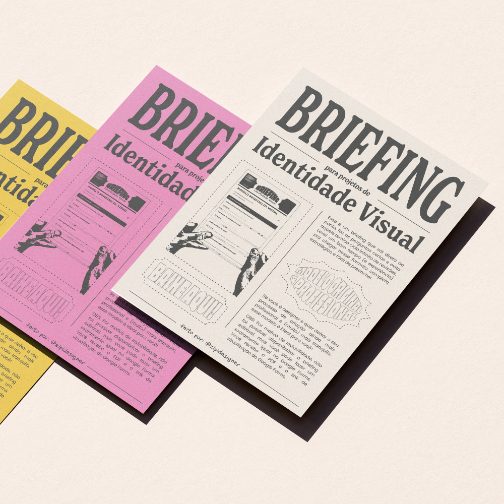 Modelo de Briefing para Identidade Visual